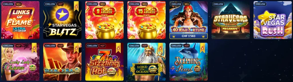 StarVegas Exklusive Slots